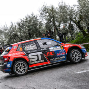 Rudy Michelini alla chiamata del Rally Regione Piemonte,  secondo appuntamento del Campionato Italiano Assoluto Rally Sparco