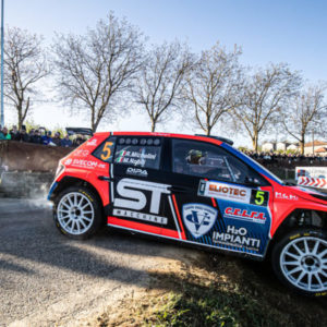 Rally Regione Piemonte da dimenticare per Rudy Michelini:  una foratura alla base del ritiro nel secondo appuntamento tricolore