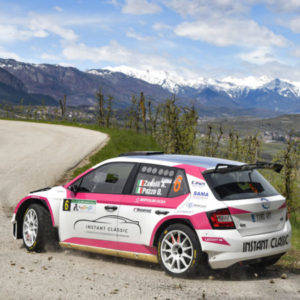 AL  2° DOLOMITI BRENTA RALLY LA PRIMA VOLTA DI ALESSANDRO ZANOLLI:  trionfo con al fianco Denis Pozzo