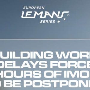 ELMS – 4 Hours of Imola to be postponed
