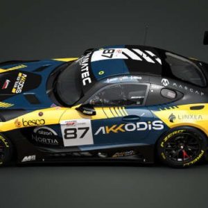 LORENZO FERRARI CON LA MERCEDES-AMG GT3 DI AKKODIS ASP NELLA SERIE ENDURANCE DEL FANATEC GT WORLD CHALLENGE EUROPE POWERED BY AWS
