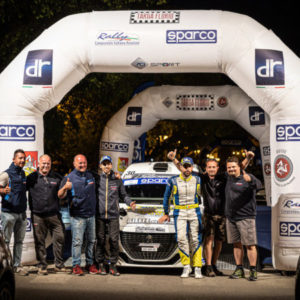 Jolly Racing Team e Gianandrea Pisani protagonisti alla Targa Florio:  il pilota versiliese si conferma al vertice del Campionato Italiano Rally 2 Ruote Motrici