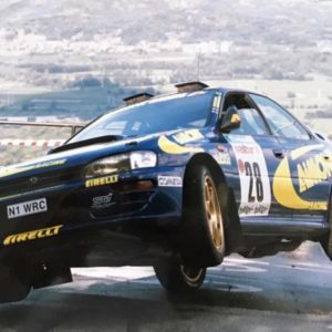 SULLE STRADE DEL 59° RALLY VALLI OSSOLANE INSIEME AL LORO RE: FRANCO UZZENI