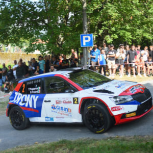 58^ Coppa Città di Lucca:  vittoria di Paperini-Fruini (Skoda Fabia Rally2)