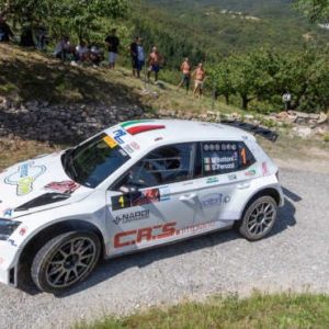 Bottoni vince il 5° Rally della Valpolicella. Patuzzo lo storico