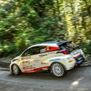 GR YARIS RALLY CUP AL "SANREMO":  ACUTO DI FABRIZIO ANDOLFI JR.