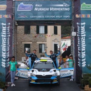 Un Rally dei Nuraghi e del Vermentino da incorniciare per Angelo Pucci Grossi:  sesto assoluto e vittoria della Coppa Aci Sport Under 25 "Trofeo Pucci Grossi"