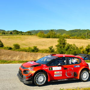 IL 41. RALLY di CASCIANA TERME A GINO-MICHI (CITROEN C3 WRC plus)