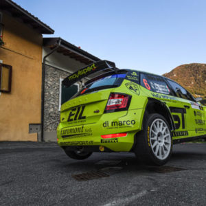 "1000 Miglia" di buone sensazioni per Rudy Michelini:  solo la sfortuna gli nega la "top five" al ritorno sulla Skoda Fabia Rally2 Evo