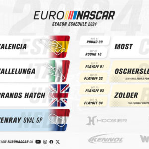 Il calendario EuroNASCAR 2024 è qui!