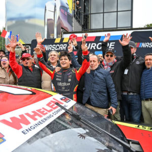 "Allons enfant de la patrie": EuroNASCAR 2 Champion Paul Jouffreau delights the French fans