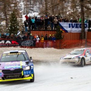 Fabio Mezzatesta strepitoso sulla neve dell'Ice Challenge:  il pilota romano è secondo nel Master King a Pragelato