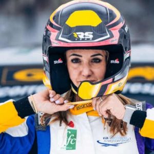 Rachele Somaschini al via del Campionato Italiano Assoluto Rally 2024