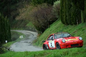 Angelo Lombardo vince il 14° Historic Rally delle Vallate Aretine
