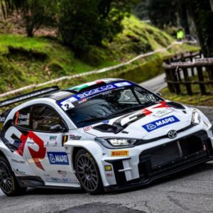 Toyota Gazoo Racing Italy brilla al debutto nel Campionato Italiano Assoluto Rally: seconda posizione assoluta al Rally Il Ciocco