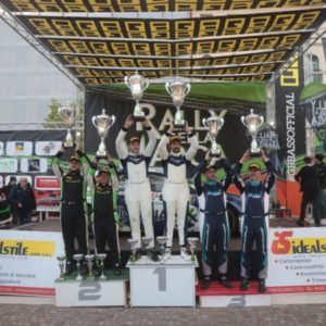 DREAM ONE MOTORSPORT A PODIO NEL RALLY DELLA MARCA: MIELE E MOMETTI SONO TERZI ASSOLUTI SU SKODA RS