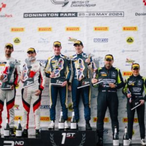 Podium reward for Beechdean AMR in Donington downpour