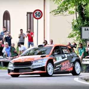 IL 41° RALLY DEGLI ABETI E DELL'ABETONE  AL REGGIANO ANTONIO RUSCE