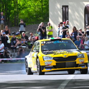 AUTOSOLE 2.0 SUL PODIO AL RALLY "ABETI":  VOLPI-MEI AL SECONDO POSTO