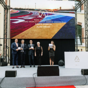 CON IL PROGETTO #RIDEONCOLORS MISANO WORLD CIRCUIT E ALDO DRUDI HANNO RICEVUTO IL COMPASSO D'ORO ADI  2024