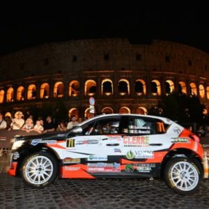 "ARGENTO VIVO" PER CHRISTOPHER LUCCHESI AL RALLY DI ROMA CAPITALE