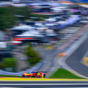 Rovera sale sul podio della più crudele 24 Ore di Spa su Ferrari