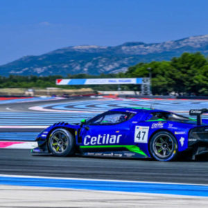 ROBERTO LACORTE ARRIVA E SBANCA NEL GT OPEN AL PAUL RICARD CON LA FERRARI 296 GT3 N.47 DEL TEAM CETILAR RACING