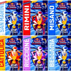 GRAN PREMIO RED BULL SAN MARINO E RIVIERA DI RIMINI, UN POSTER PER OGNI DESTINAZIONE TURISTICA