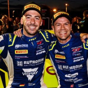 Rutronik Racing Porsche charges to maiden Sprint Cup victory under the lights at Magny-Cours