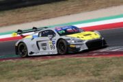 Doppio podio nella corsa GT3 Sprint al Mugello per i piloti Tresor Audi Sport Italia