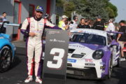 Iaquinta sale sul podio di Imola nella Porsche Carrera Cup Italia