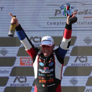 Magliona vince gara 1 a Vallelunga nel Tricolore Sport Prototipi
