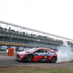 Il rally mondiale chiude la stagione a Monza con le vetture e i campioni del WRC