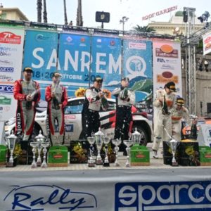 Giandomenico 5°, re del 71° Rallye Sanremo