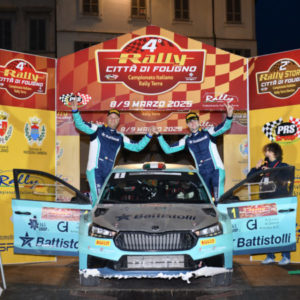 PARTITO IL "TRICOLORE" RALLY SU TERRA: MOVISPORT MONOPOLIZZA IL PODIO A FOLIGNO