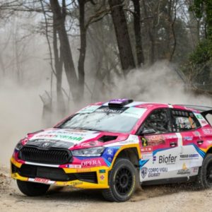 CIUFFI-CIGNI (SKODA) VINCONO  UN 4° RALLY CITTA' DI FOLIGNO DA CARDIOPALMA