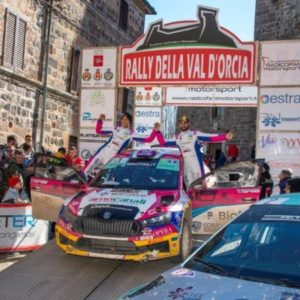 ERREFFE RALLY TEAM, OTTIMO SECONDO POSTO CON CIUFFI AL VAL D'ORCIA