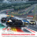Third collector's edition poster takes us to the heart of the CrowdStrike 24 Hours of Spa