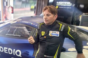 Montermini in progressione al rientro in GT Open su Ferrari