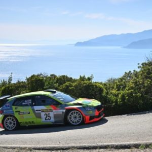 ANDREA NUCITA E ALESSANDRO FLORIS (CITROEN C3) FIRMANO  IL 58° RALLYE ELBA IRC - TROFEO CITTA' DI PORTO AZZURRO