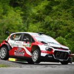 IL RALLY DEGLI ABETI E ABETONE E' DI NUOVO DI GASPERETTI-FERRARI (CITROEN C3)