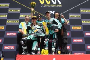 Local hero Ponziani gets the better of teammate Herrera in a tantalizing WorldWCR Race 1 at Cremona Circuit