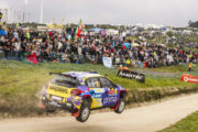Rachele Somaschini e #CorrerePerUnRespiro sugli sterrati del Rally Italia Sardegna WRC
